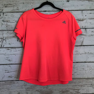Adidas Bright Pink Short Sleeve Top